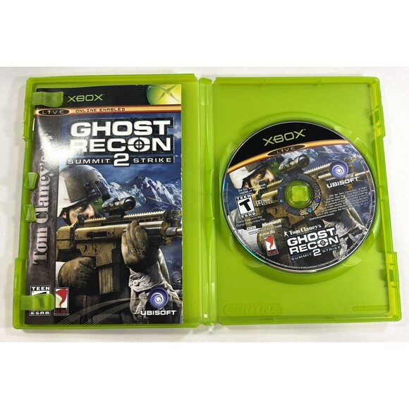 Tom Clancy's Ghost Recon 2: Summit Strike Xbox 2005 Complete with Manual Tested - Picture 5 of 9